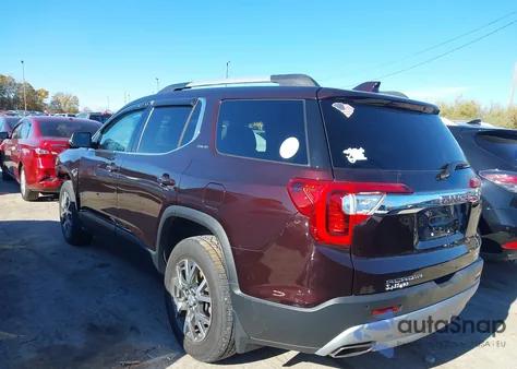 2020 GMC Acadia Fwd Sle из США, поврежденный, VIN 1GKKNRLS1LZ233076